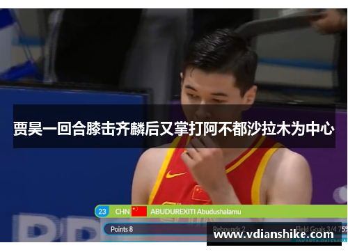 贾昊一回合膝击齐麟后又掌打阿不都沙拉木为中心